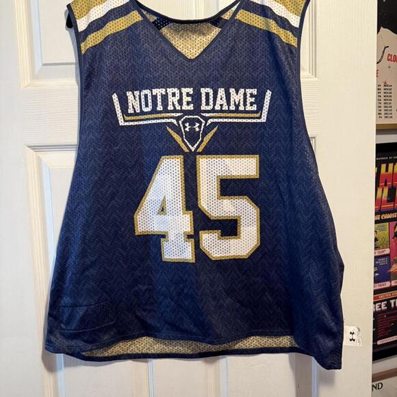 Under armour notre dame lacrosse jersey - Picture 1 of 5